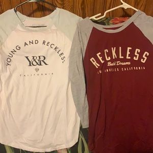 2 y&r shirts